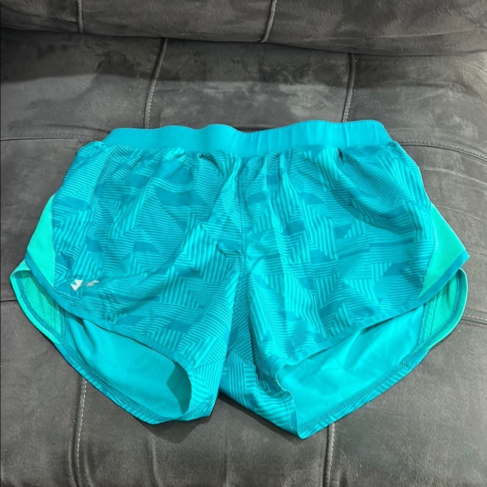 Women's Teal Athletic Shorts